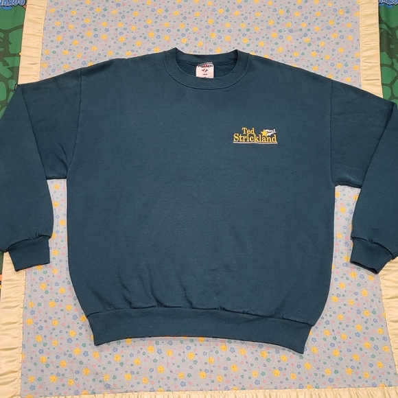 👨‍⚖️ Ohio Governor 🔥 Vintage Ted Strickland Sweater 💎 XL 🇺🇸 USA Democrat 🔥 - Picture 6 of 11